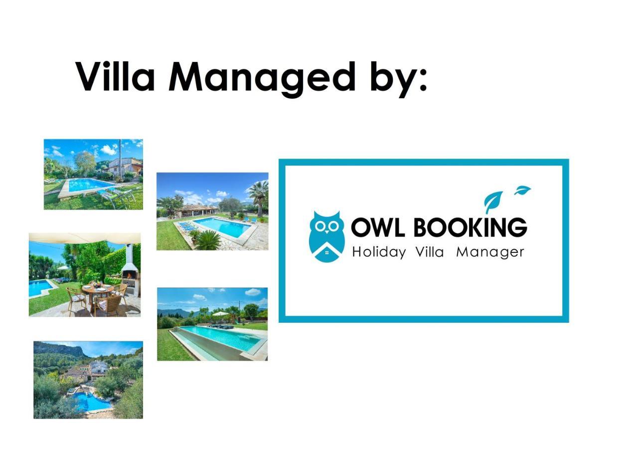 Owl Booking Villa Can Gorreta - 5 Min Walk To The Old Town Pollença Exterior foto